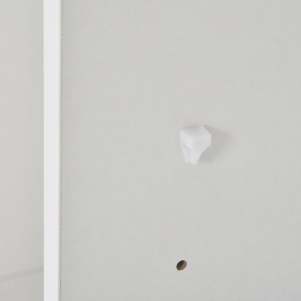 Madia 108x40x92 cm con illuminazione LED bianca