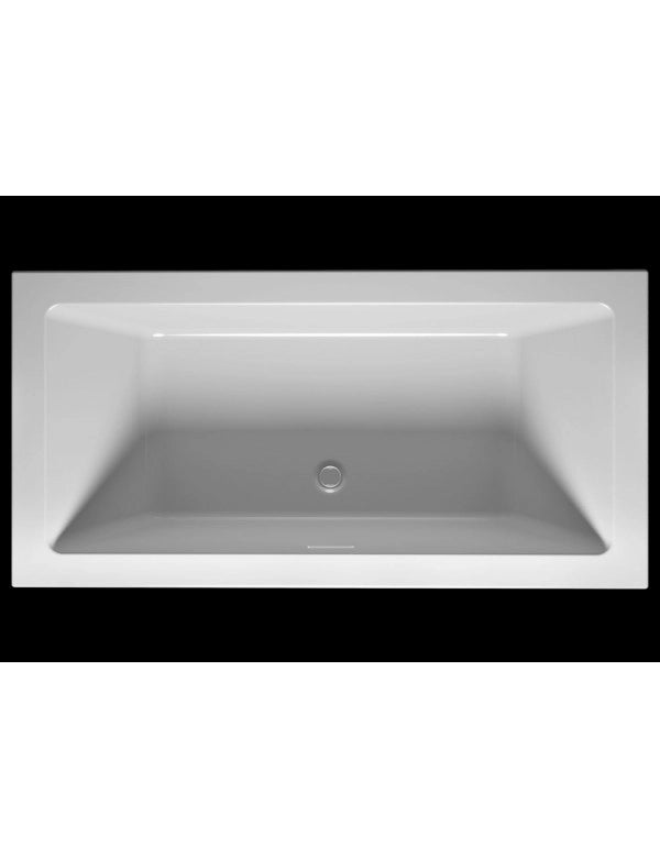 RIHO RETHINK CUBIC Plug&Play Back2Wall Vasca da bagno 160x70 cm