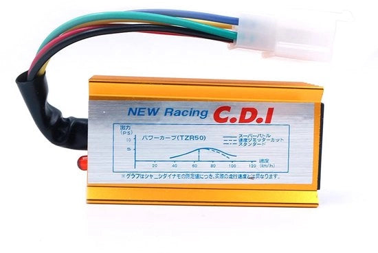 Pompa CDI a 5 pinne - 12V - GY6 - per motociclette 50cc/70cc/90cc/110cc/125cc - resistente allo shock - Performance Racing