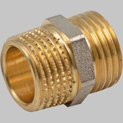 RACCORDO DIRITTO MASCHIO  1/2 x 1/2  16     TIEMME
