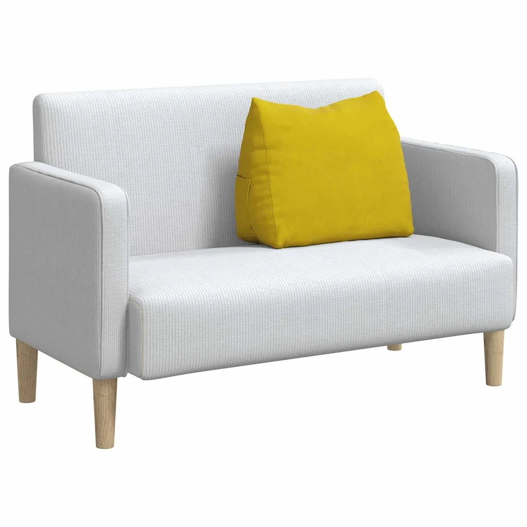 Cuscino per Schiena Giallo 60 x 20 x 50 cm Tessuto in Cords