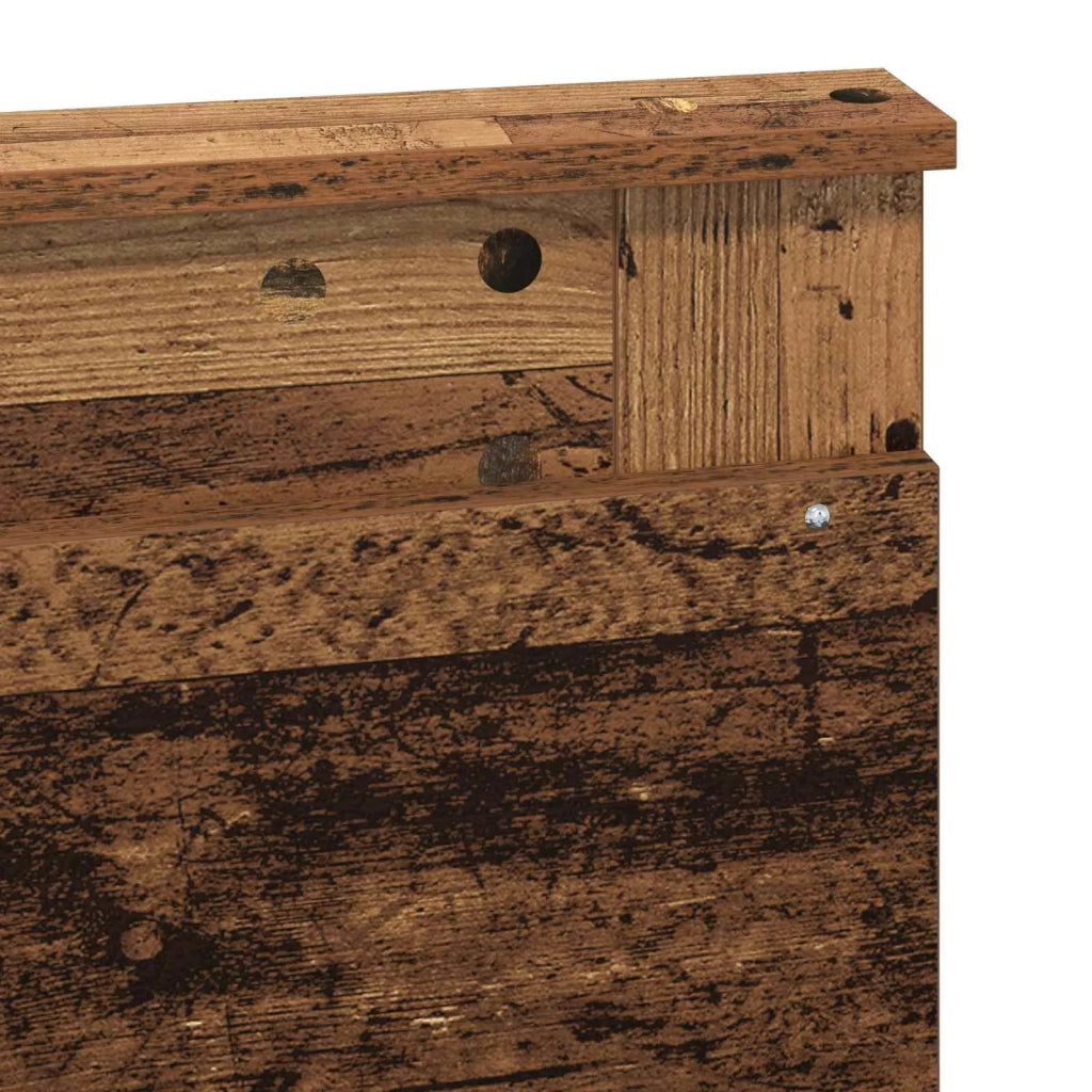Testiera | Testata con Testiera | Testata Legno vecchio 120 cm Legno multistrato