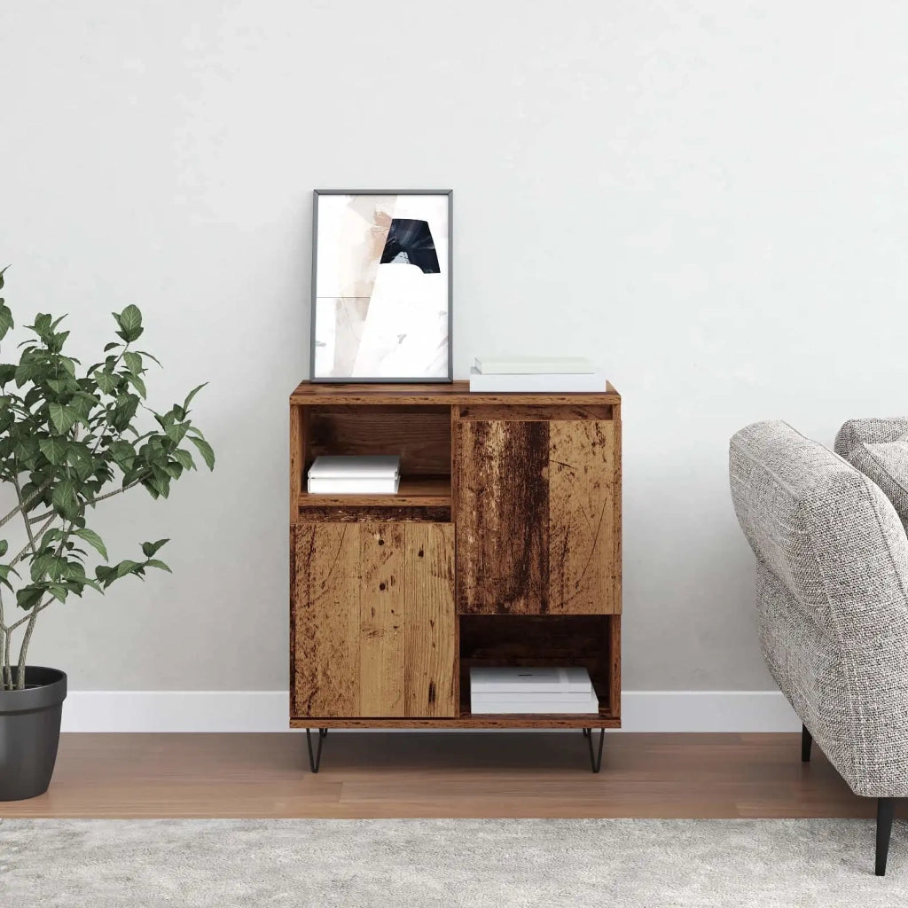 Credenza | Madia | Buffet da pranzo | Armadio da pranzo Legno vecchio 60 x 35 x 70 cm
