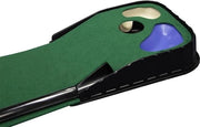 Tavolo da Pratica - Tavolo da Pratica Indoor con Obiettivi di Hazard 

Modello: PHG-1000 
Dimensioni: 180 x 60 cm 
Materiali: PVC e Felt 
Lunghezza della rotta: 3,5 metri 
Angolo di inclinazione: 2,5°