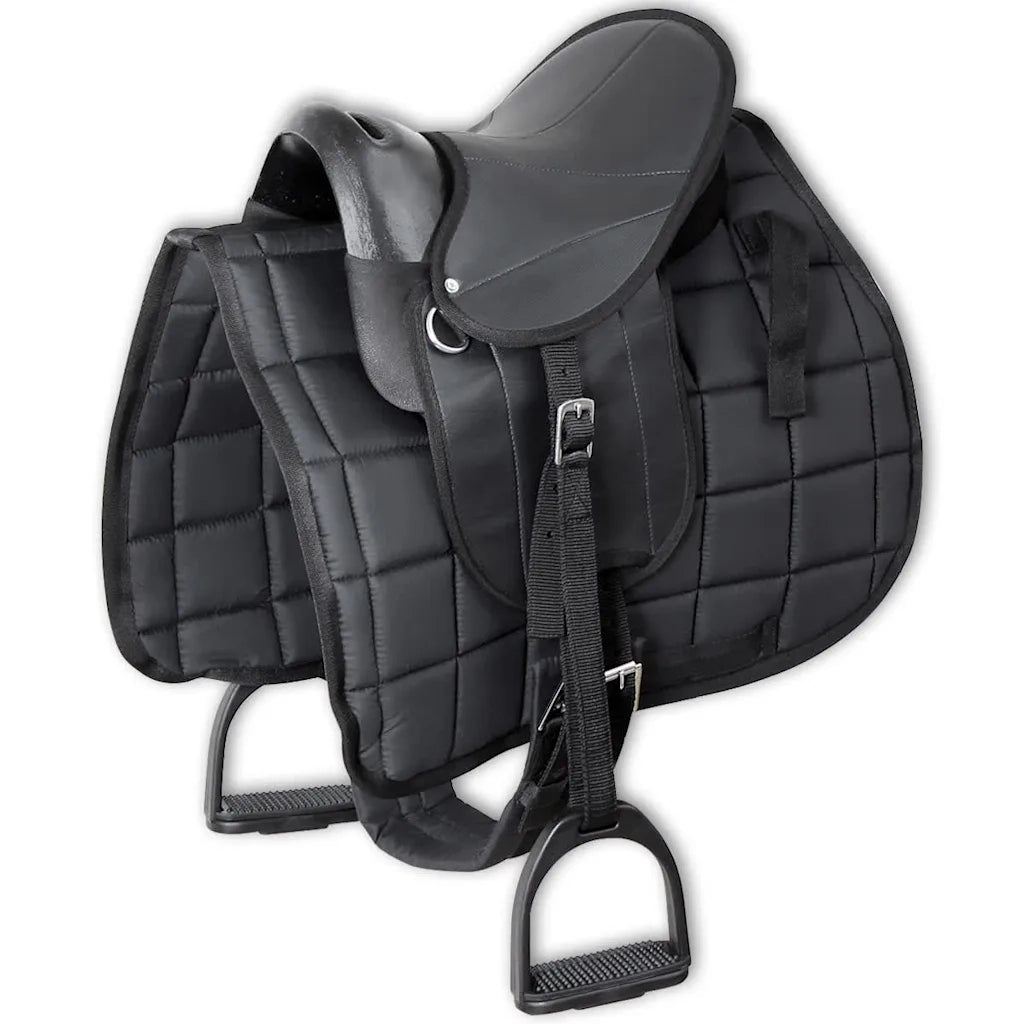 Set Sella Pony 25,4 cm 10" Nero cod mxl 73179