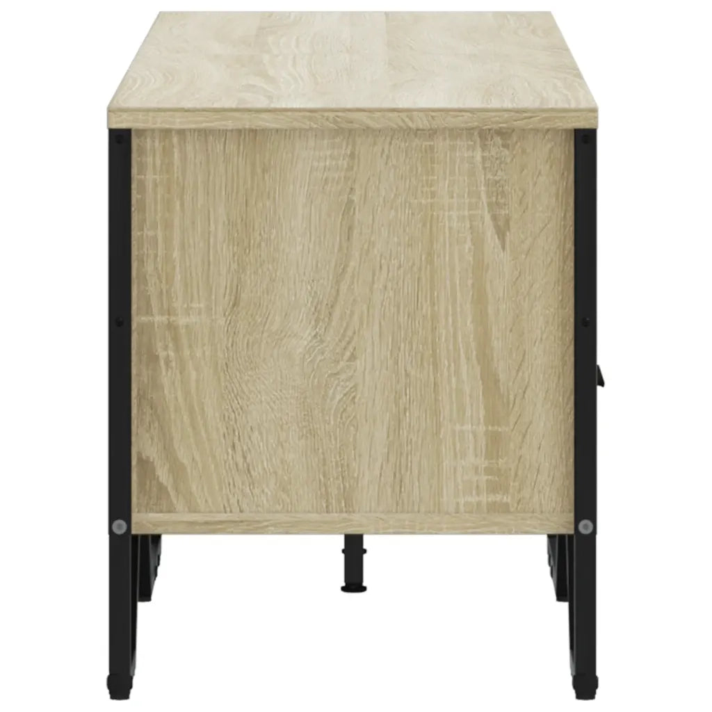 vidaXL Mobile TV Rovere Sonoma 122x34x41 cm in Legno Multistrato