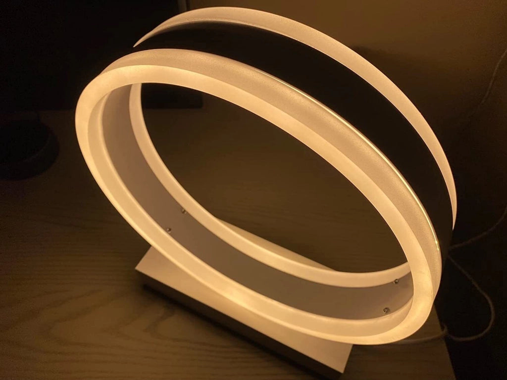 Lampada da Scrivania Comodino Notturna alta Illuminazione a Led Design Moderno