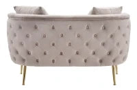 Divanetto Bucarest Grigio cm 127X74X73