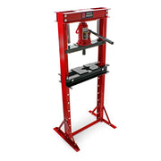 Pressa idraulica pressa da officina pressa a telaio pressa a cremagliera da 12 tonnellate rossa 16_0000571