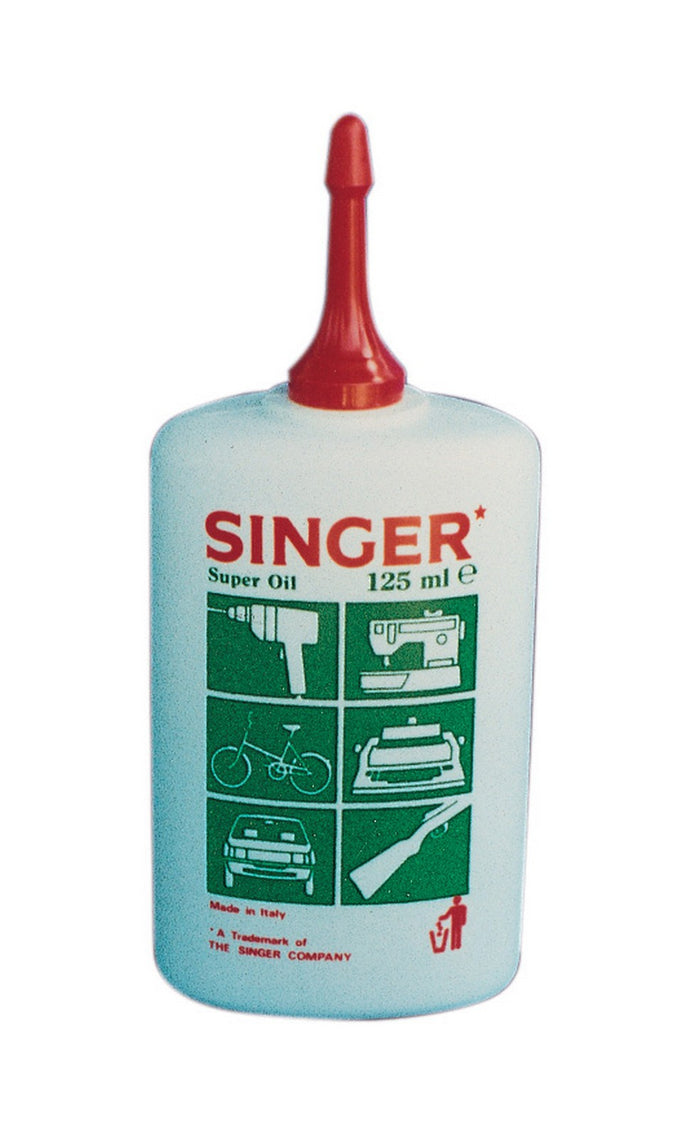 singer olio lubrificante 125 ml cod:ferx.8991