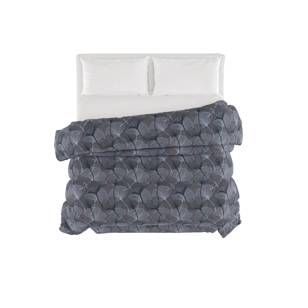 Trapunta Invernale Infinity Singolo 170x260 cm in Poliestere Ginko Grey