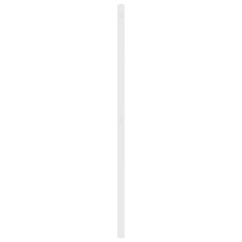 Testiera di Ricambio in Metallo Bianco 193 cm 373777