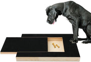 Pianetta per cani - Trattamento delle unghie stress-free con cassetto di dolcetti - Alternativa ai taglieri e ai levatoi per unghie