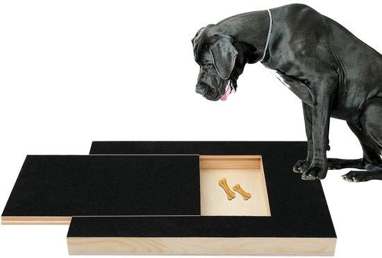 Pianetta per cani - Trattamento delle unghie stress-free con cassetto di dolcetti - Alternativa ai taglieri e ai levatoi per unghie