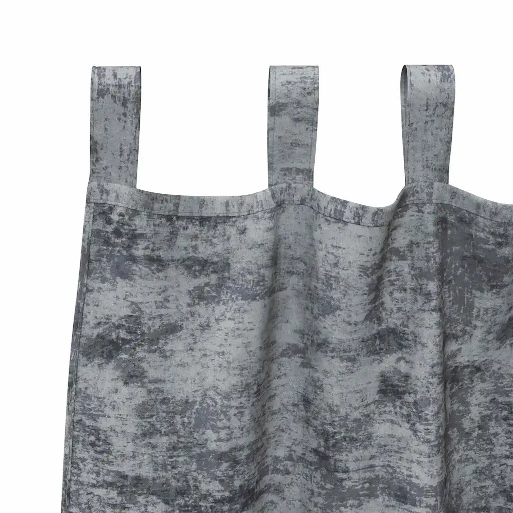 Tende in Velluto 2 pcs Grigio Argento 260 x 140 cm Velluto 4107722