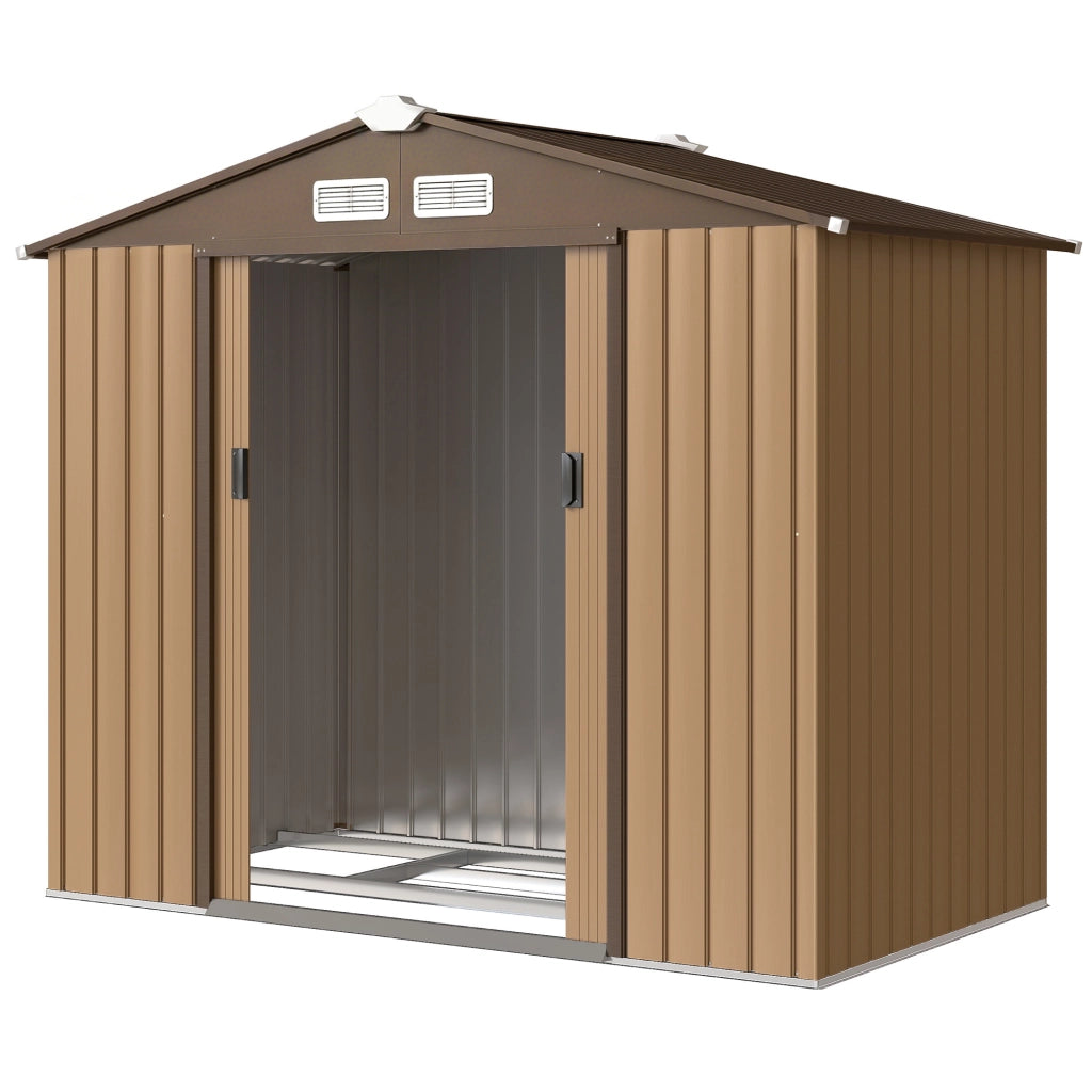 Casetta da giardino ¨C zephmum ¨C caqui 213x130x185 cm