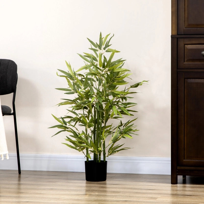Grande bamb¨´ artificiale, 90 cm, pianta artificiale, bamb¨´ in plastica, piante artificiali dall'aspetto realistico, bamb¨´ artificiale in vaso,