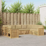 Set divani Legno di Acacia Massello 3392503
