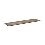 Piano lavabo VANTA rovere scuro 140 cm – Mensola da bagno