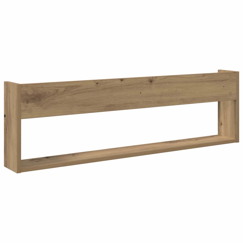 Scaffale per riviste 2 pz Rovere artigianale 100 x 12 x 30 cm CFW2121899