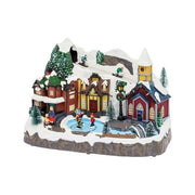 Sciatori e pattinatori movimento e musica lotti 73425 xmas king