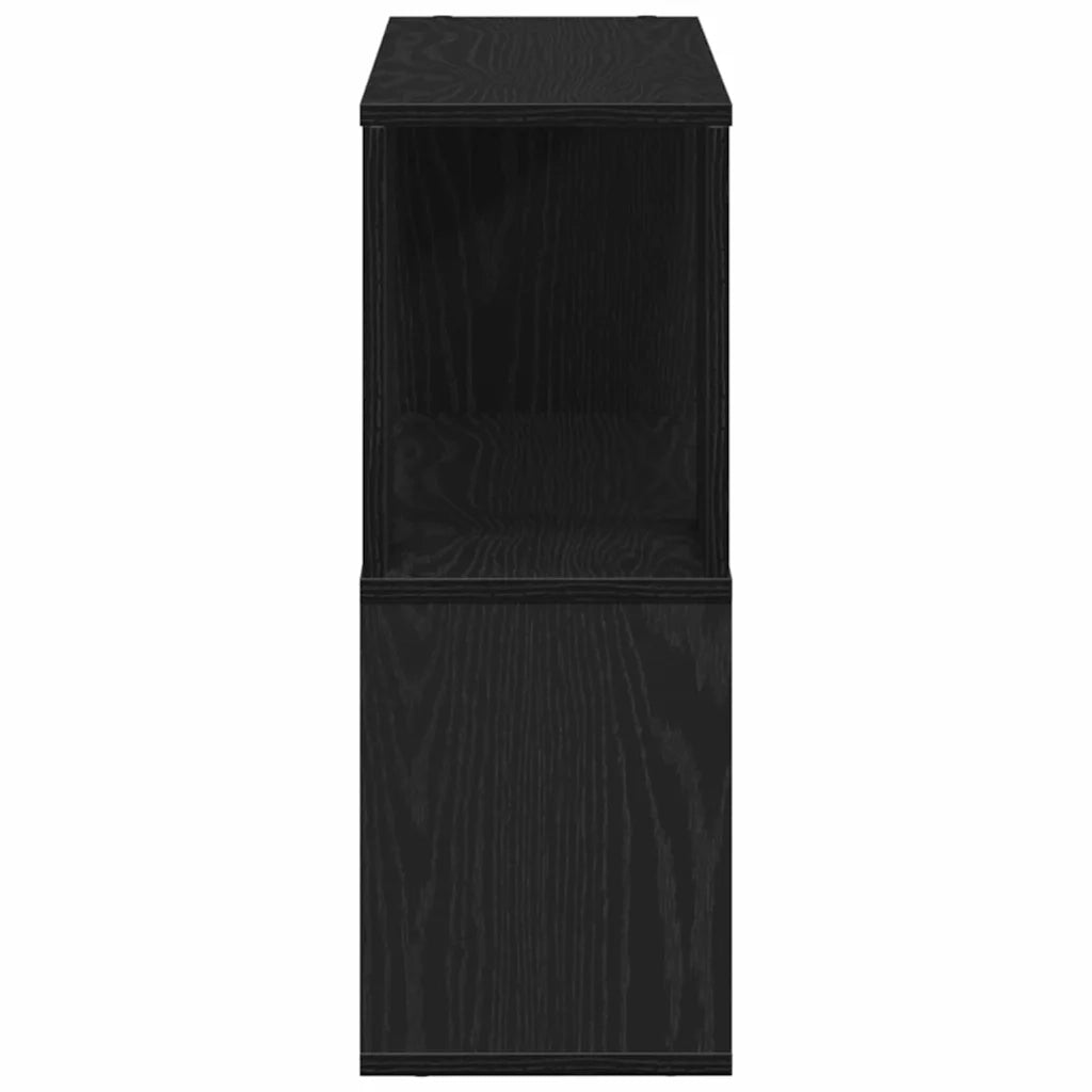Set mobile TV Rovere Nero 80 x 24 x 63 cm Legno multistrato 862695