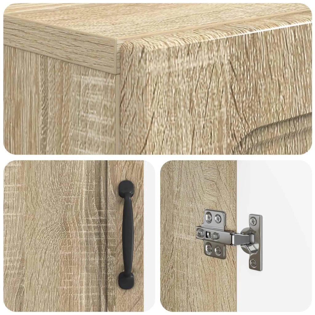 Mobile per scarpe UTRECHT 59,5 x 39,5 x 87 cm Rovere Sonoma 897747