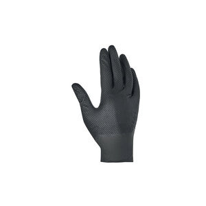 U-POWER GUANTI ONE SHOT NITRILE NERO TG XL 50 PZ