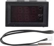 Regolatore di Temperatura Digitale 12V - Interruttore di Temperatura per Giardinaggio Indoor e Coltivazione Idroponica.