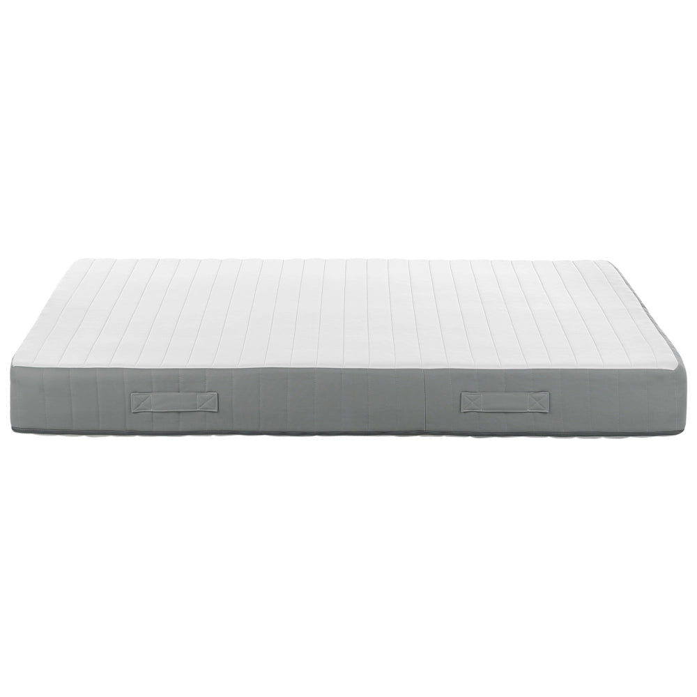 Materasso a molle insacchettate EU matrimoniale con maniglie imbottitura in memory foam rivestimento rimovibile 160 x 200 cm Rigidità media Design moderno trapuntato