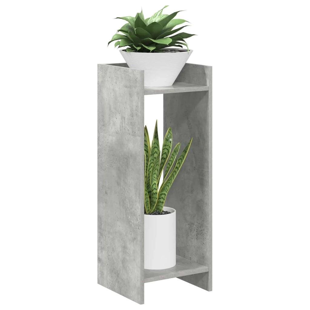 Supporto per piante 2 pcs Grigio Cemento 30 x 30 x 80 cm 899585