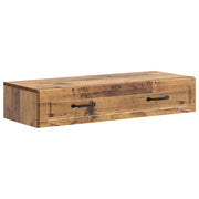 Tavolino da Parete Laterale Legno antico 87,5 x 34,5 x 17 cm