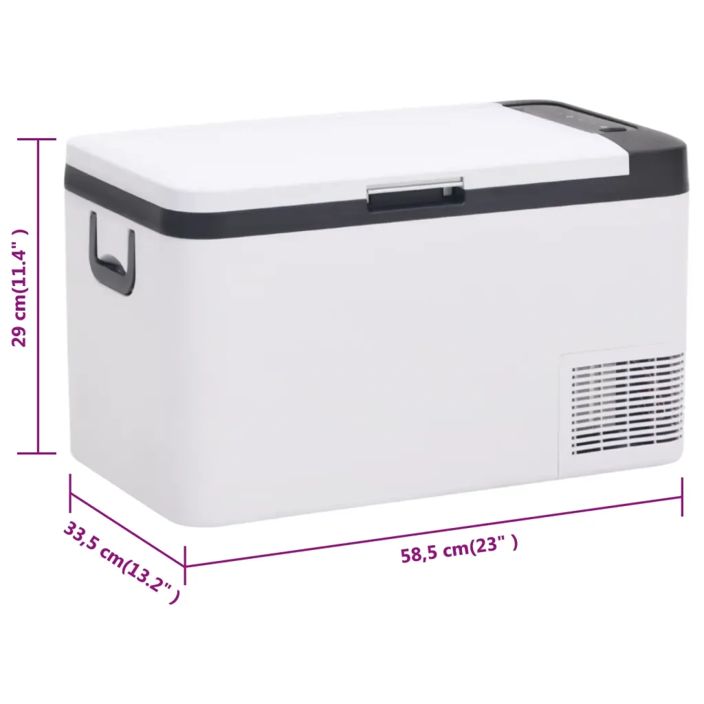 Borsa Frigo con Manico Nera e Bianca 18 L in PP e PE 51779