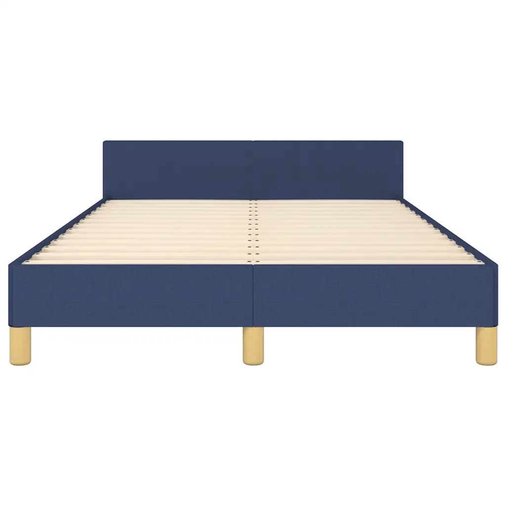 Giroletto senza Materasso Blu 120x190 cm in Tessuto