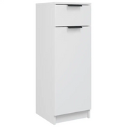 Armadio da Bagno | Mobile da Bagno Bianco 32x33,5x90 cm in Legno Multistrato