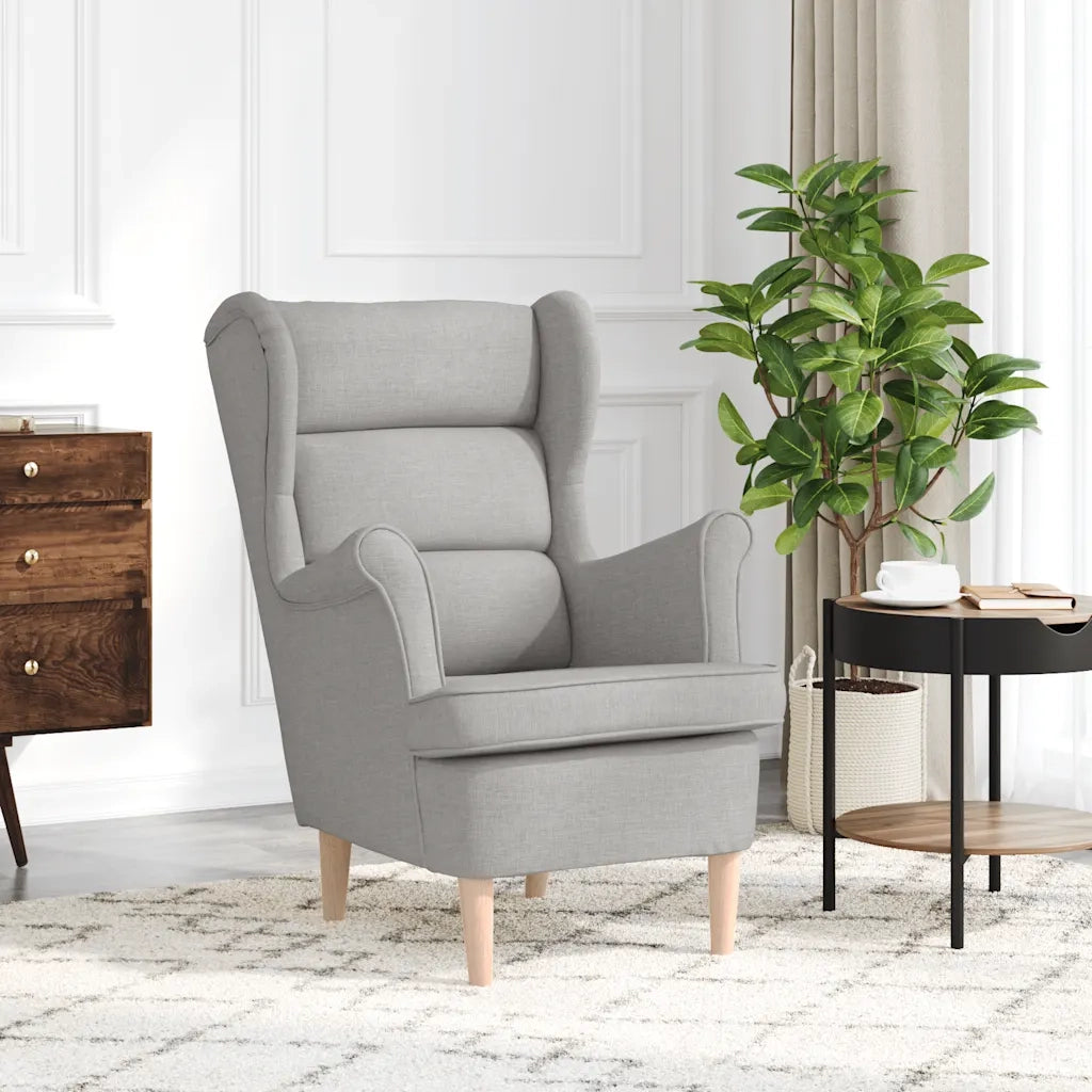 Divano Sedia-Poltrona-Poltroncina Nuvola Grigia 74x84x100 cm in Tessuto