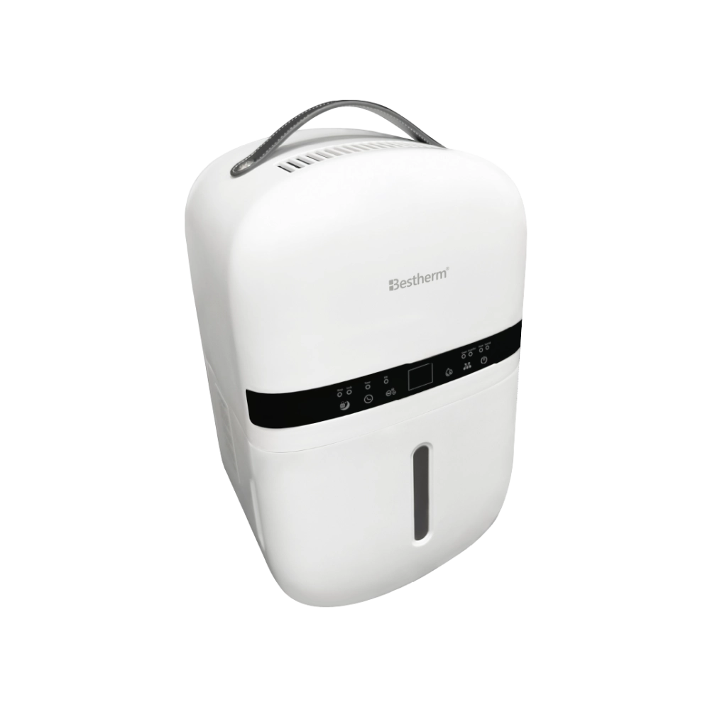 Deumidificatore d'aria Besthem Nova 5L/giorno, serbatoio rimovibile, filtro a carbone attivo