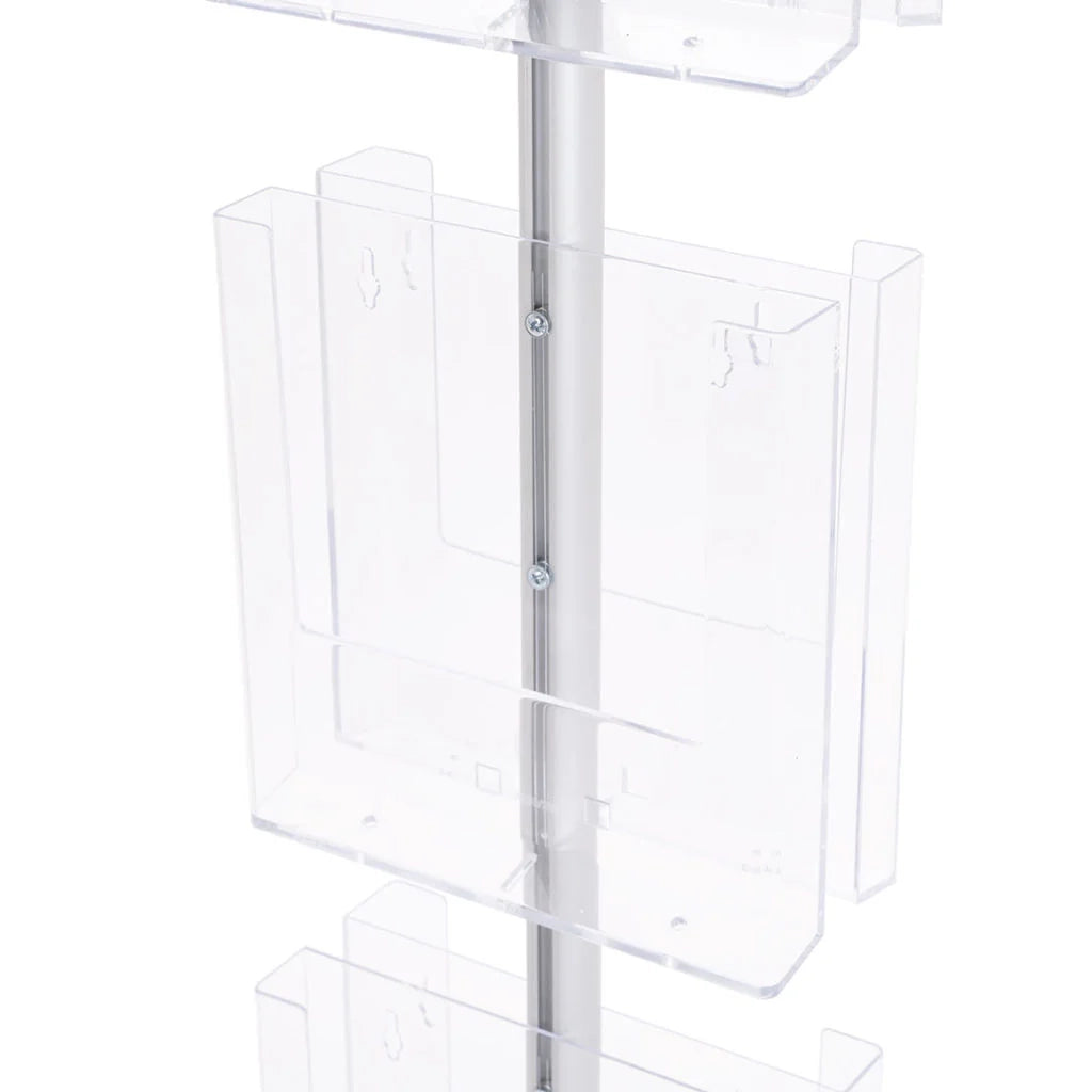 Porta depliant espositore formato A4 - Bifacciale