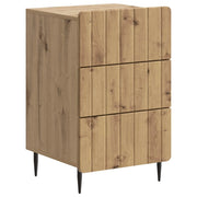 Armadio da Notte con cassetto Rovere Artigianale 43x 41 x 68 cm