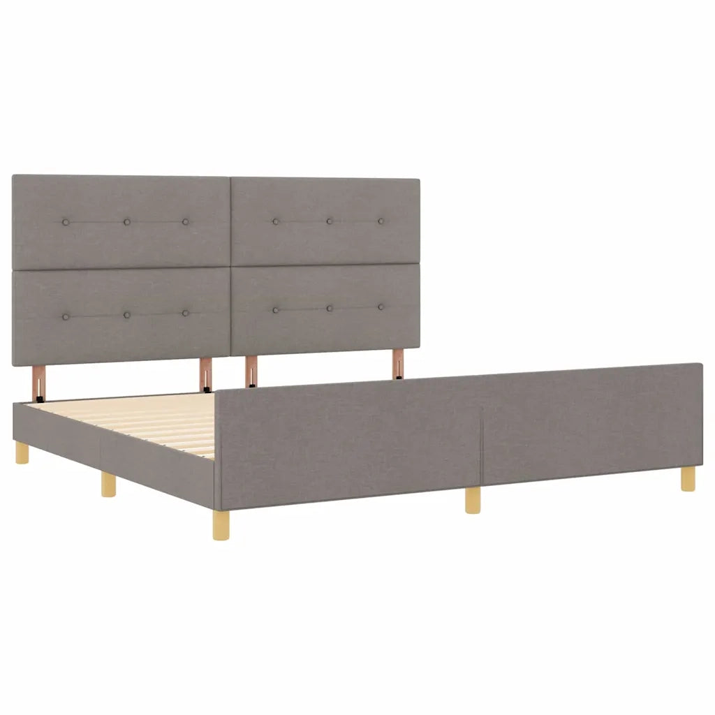 Struttura del letto con testiera Talpa 200 x 200 cm Tessuto 3344757