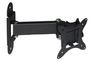 Supporto a parete Braccio a muro con 2 snodi per Led, Lcd, Plasma da 14'' a 27'' - Fino a 15Kg - Vesa 100x100