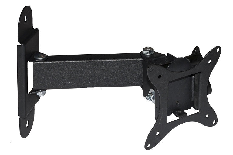Supporto a parete Braccio a muro con 2 snodi per Led, Lcd, Plasma da 14'' a 27'' - Fino a 15Kg - Vesa 100x100