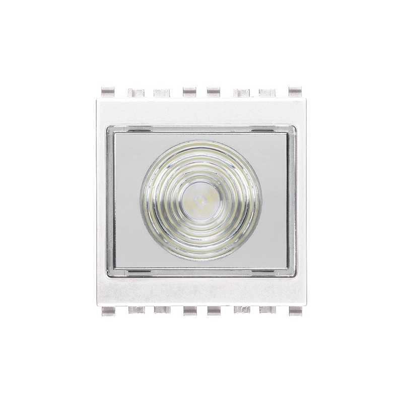 20395.B Torcia Elettronica Portatile 230V Bianco Eikon