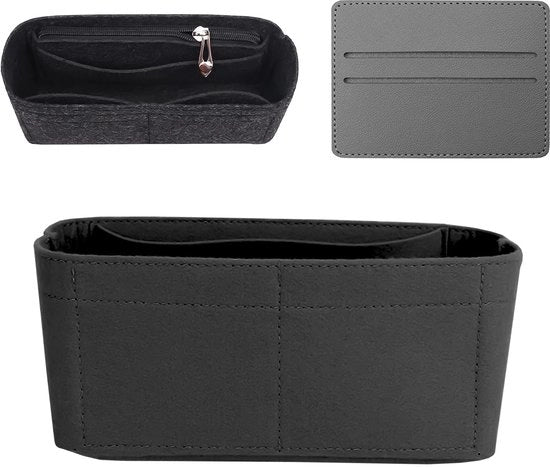 Organizzatore compatibile con Longchamp M Organizzatore compatibile con Longchamp Tas Organizzatore compatibile con Longchamp con contenitore per carte