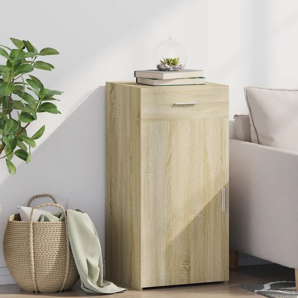 vidaXL Credenza Rovere Sonoma 45x42,5x93 cm in Legno Multistrato