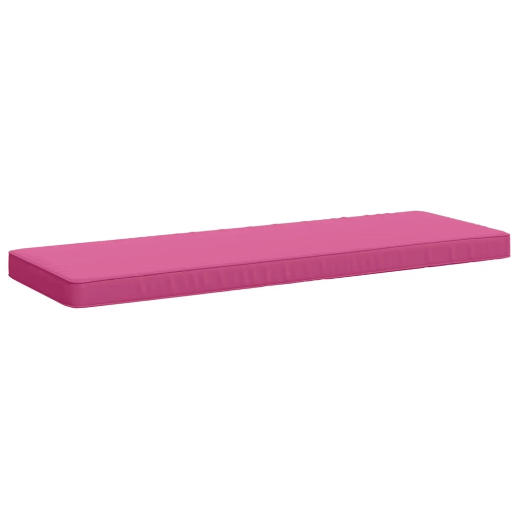 Cuscini per Panchina a 2 Pezzi VUGHT 2 pz 100% Poliestere Rosa 951275