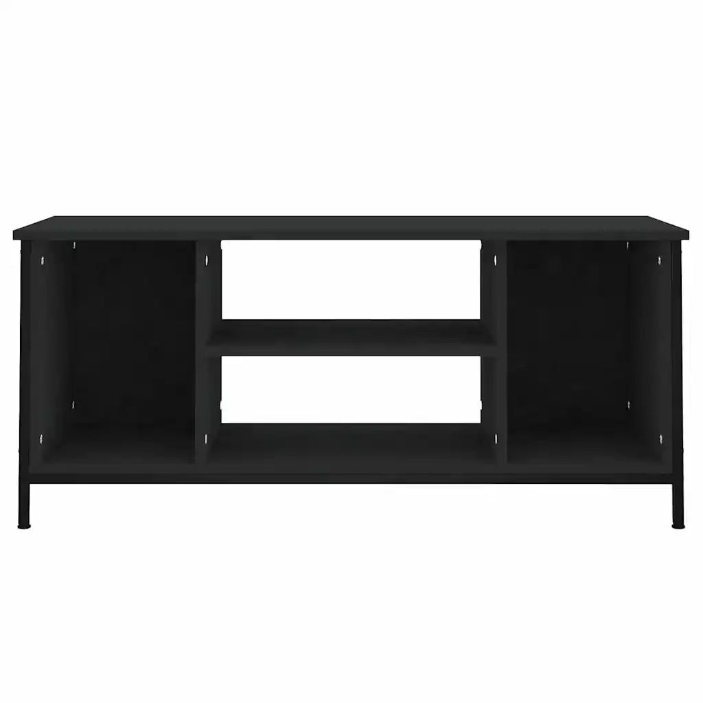 Mobile Porta TV Nero 102x35x45 cm in Legno Multistrato 826285