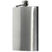 Trade Shop - Fiaschetta Bottiglietta In Acciaio Inox Da 177 Ml 6 Once Tascabile Ergonomico -