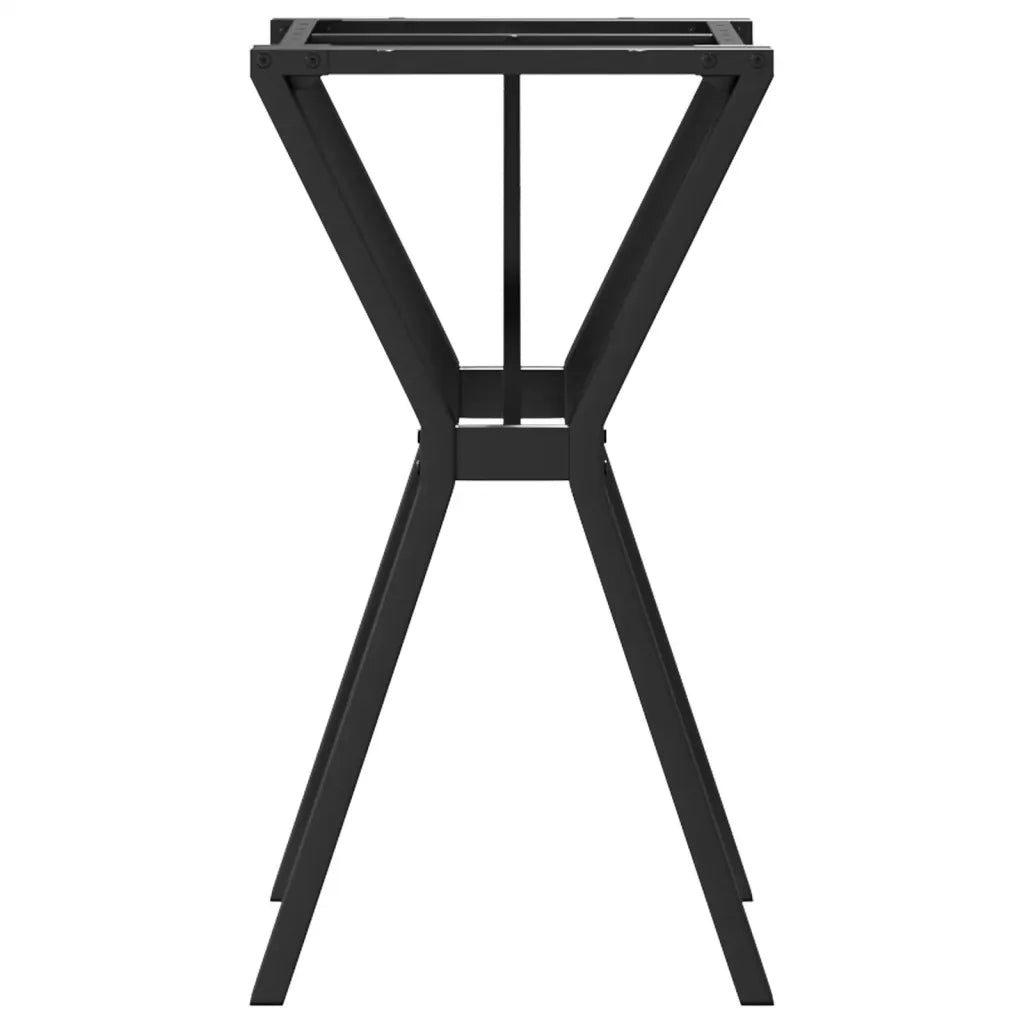 Telaio Gambe a Y per Tavolo da Pranzo | Piede del tavolo 50x40x73 cm in Acciaio