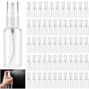 Set di flaconi da 3 - Flaconi trasparenti con chiusura a vite - Formato da viaggio - Ideali per cosmetici e detergenti